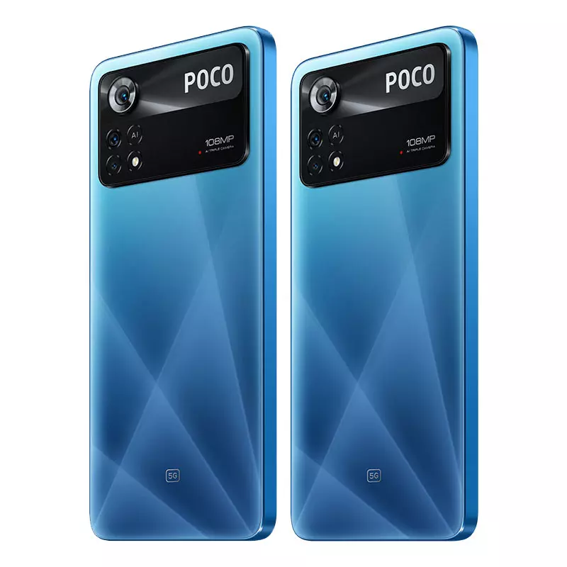 Combo 2 POCO X4 Pro 5G 8GB RAM 256GB ROM Laser blue