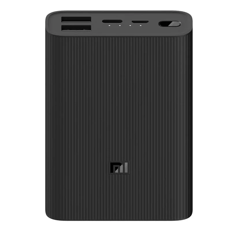 Batería Portátil Xiaomi 10000mAh Mi Power Bank 3 Ultra Compact Black