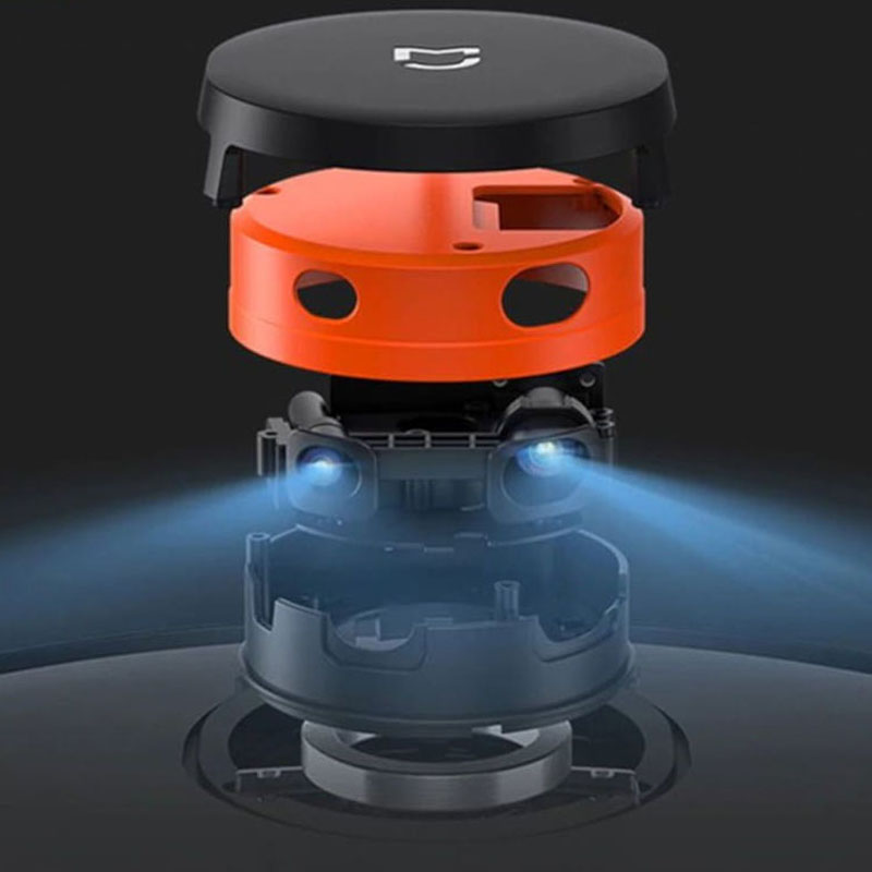 Aspiradora Robot  Mi Robot Vacuum-Mop P Negro