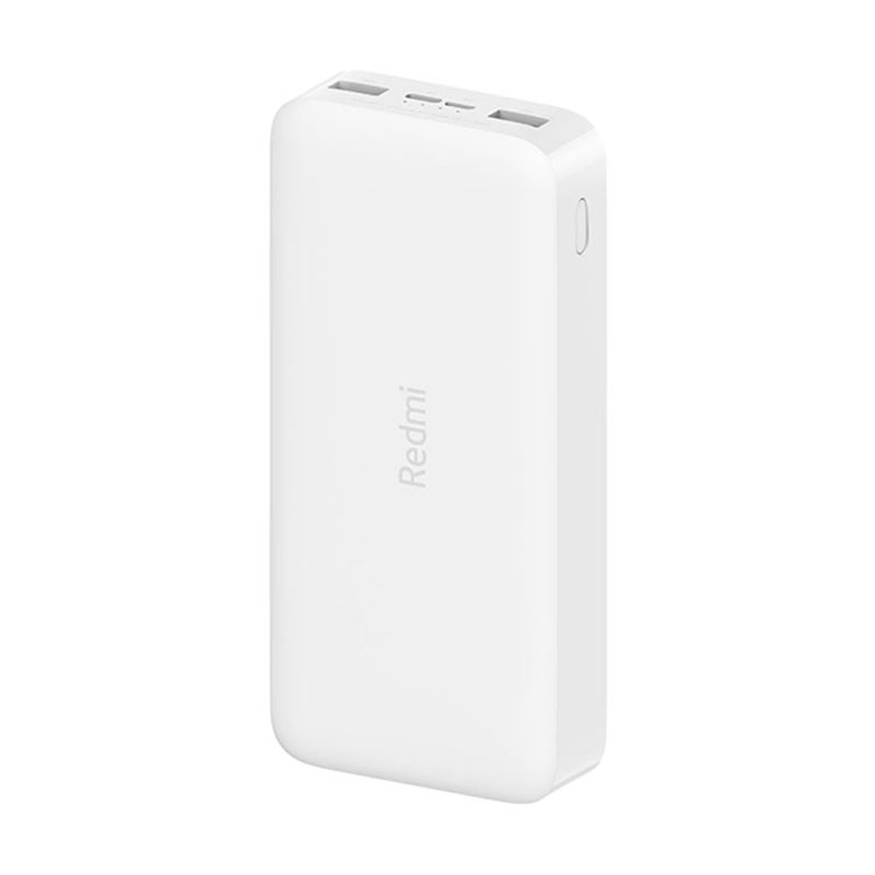 Batería Portátil Xiaomi Power Bank Redmi 18w 20000mAh Fast Charge White Blanco