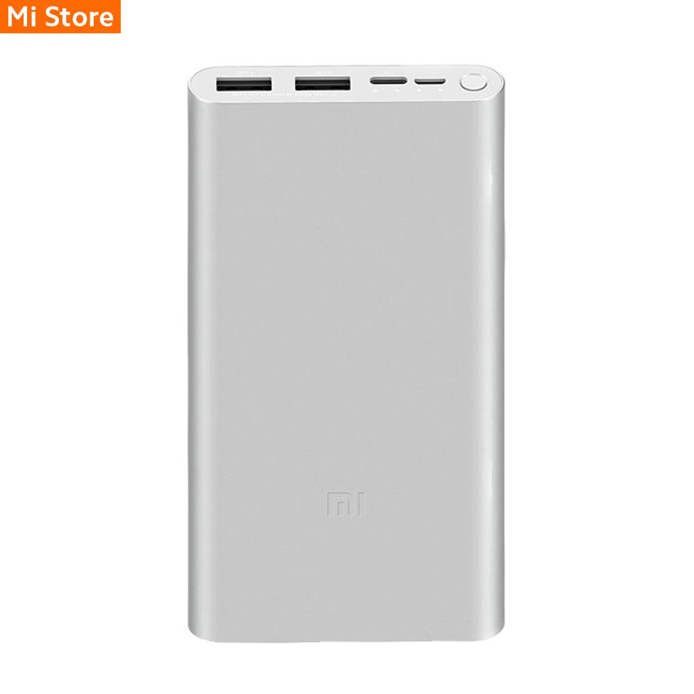 Batería Externa Xiaomi Mi Power Bank 3 18w 10000mAh Fast Charge Plata