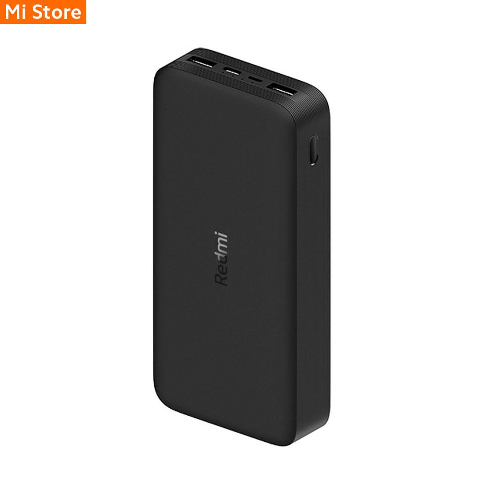 Batería Portátil Xiaomi Power Bank Redmi 18w 20000mAh Fast Charge Black Negro
