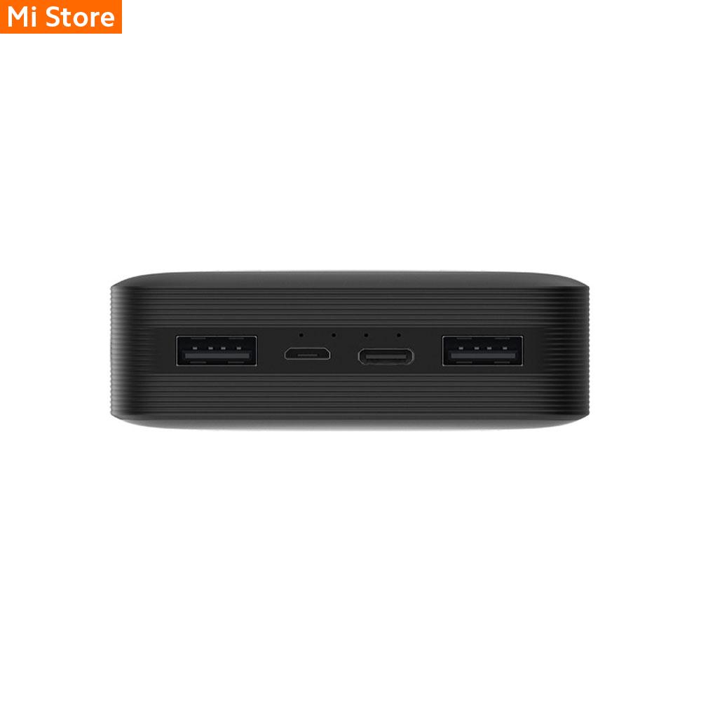 Batería Portátil Xiaomi Power Bank Redmi 18w 20000mAh Fast Charge Black Negro